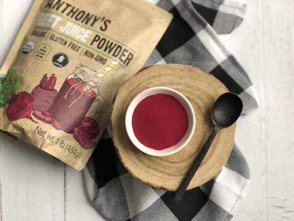 Anthony's Organic Beet Root Juice Powder,Gluten Free, Non GMO, Vegan Friendly