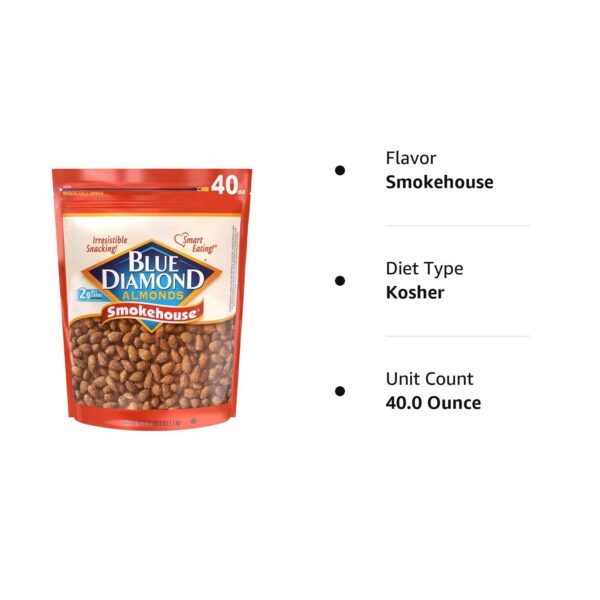Blue Diamond Almonds Smokehouse Flavored Snack Nuts