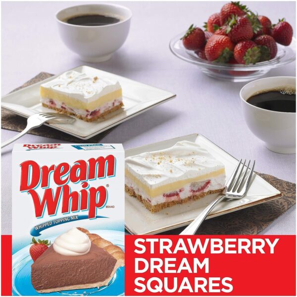Dream Whip Whipped Dessert Topping Mix 2.6-Ounce Box (Pack of 2)