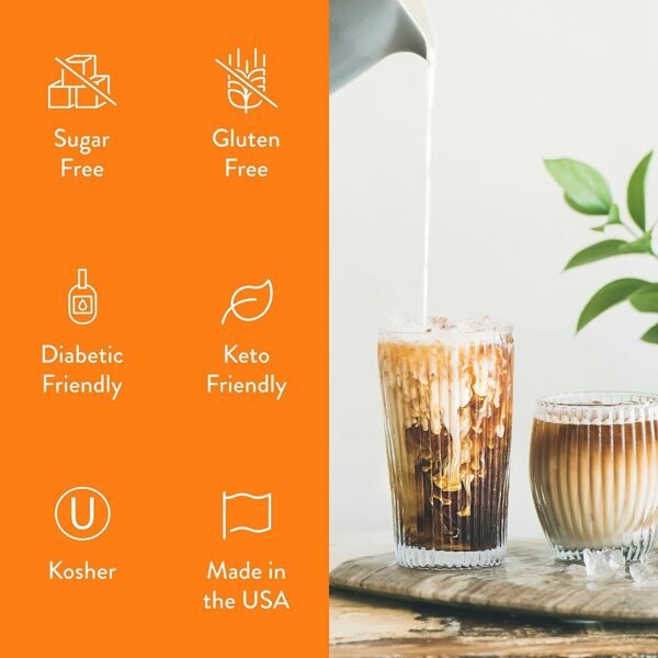Jordan's Skinny Syrups Salted Caramel, Sugar Free Flavoring Syrup
