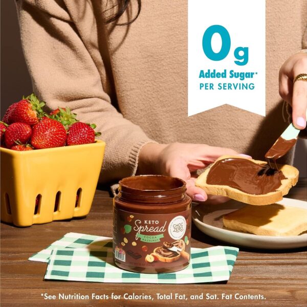 ChocZero Keto Milk Chocolate Hazelnut Spread - Keto Friendly