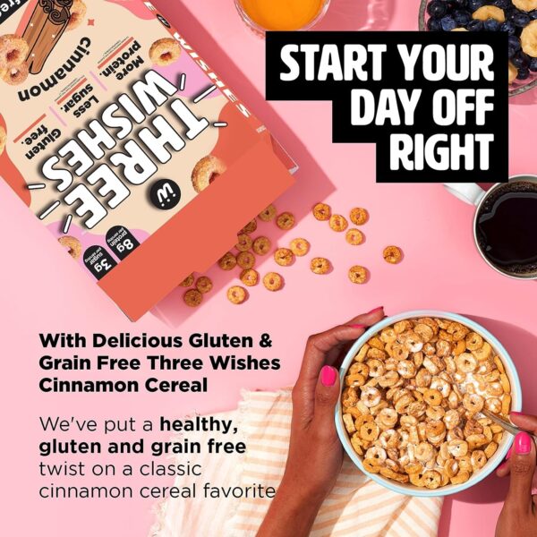 Plant-Based and Vegan Breakfast Cereal by Three Wishes