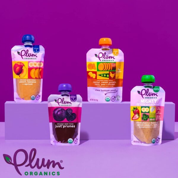 Plum Organics | Stage 1 | Organic Baby Food Meals [4+ Months]