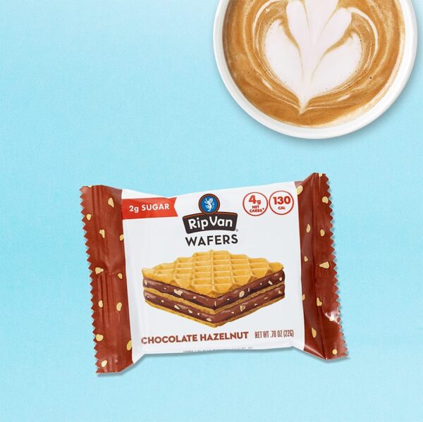 Rip Van Chocolate Hazelnut Wafer Cookies